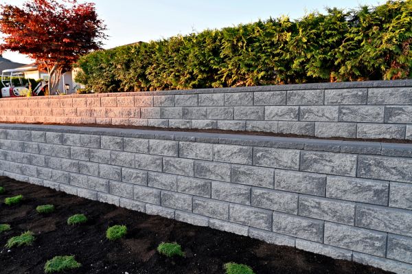 Concrete Retaining Wall Installation in Reston