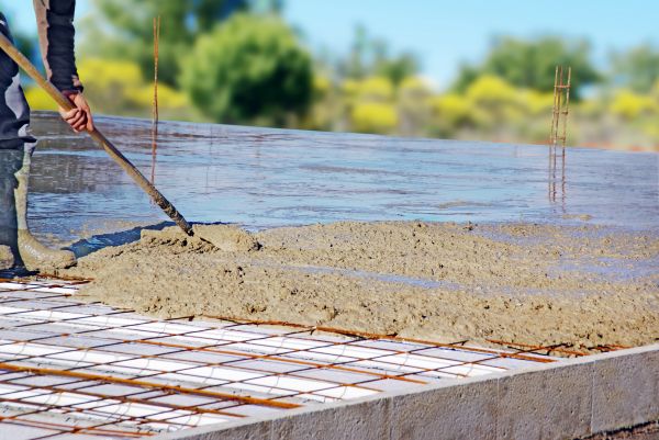 Cement Slab Laying in Reston
