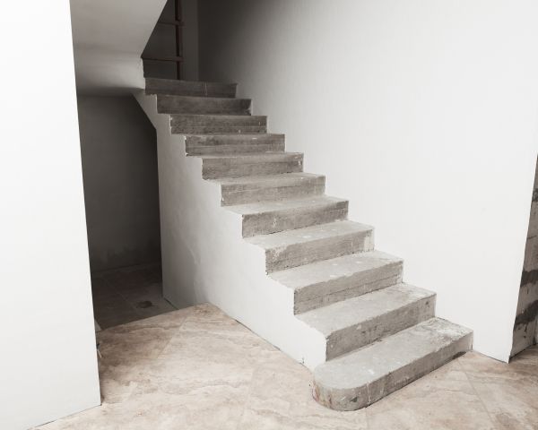 Cement Step Installation in Reston