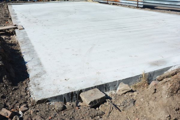 Foundation Slab Pouring in Reston