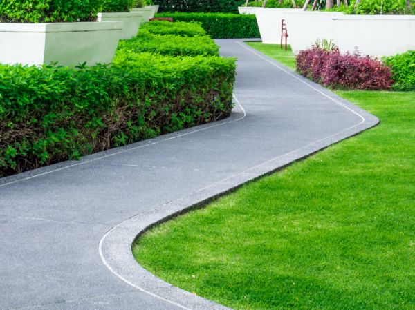 Walkway Curb Installation in Reston