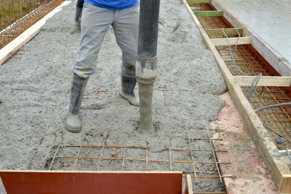 Concrete Base Construction in Reston