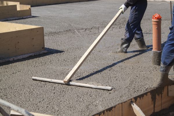 Concrete Platform Installation in Reston