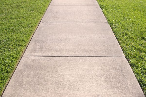 Cement Sidewalk Replacement in Reston