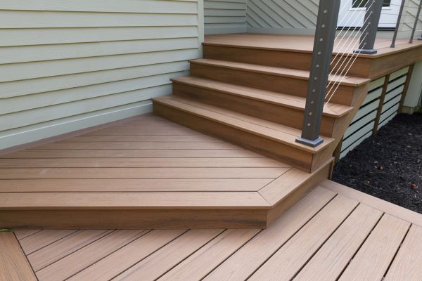 Patio Staircase Construction in Reston
