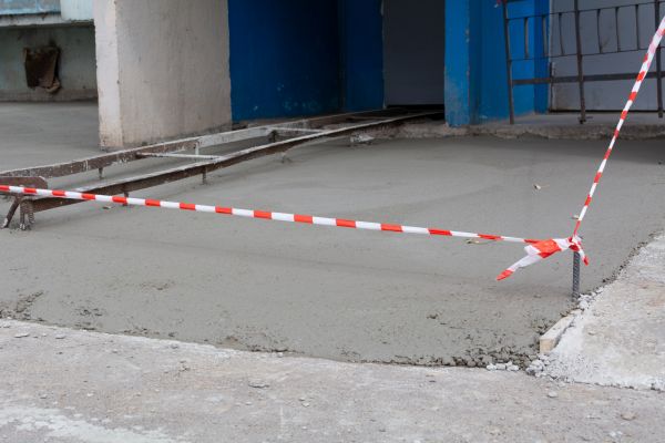 Garage Concrete Replacement in Reston