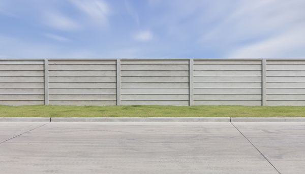 Concrete Fence Installation in Reston