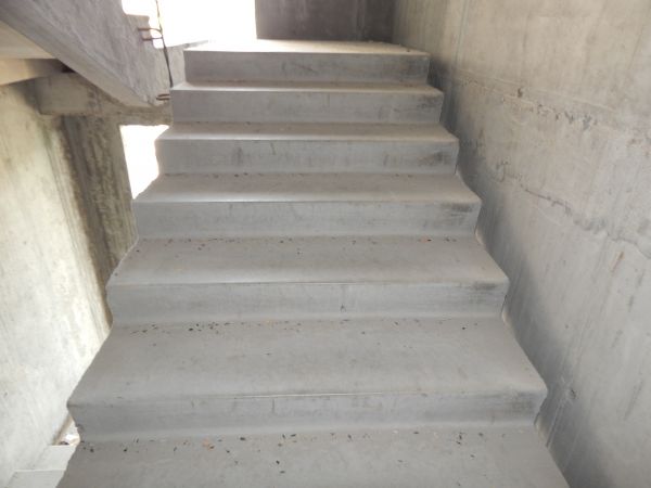 Poured Stair Construction in Reston