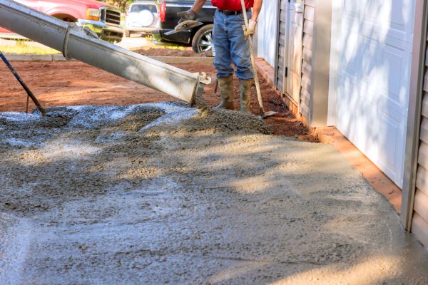 Cement Driveway Pouring in Reston