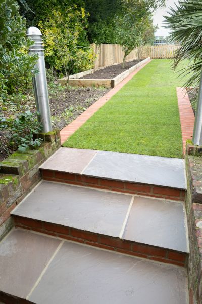 Backyard Steps Installation in Reston