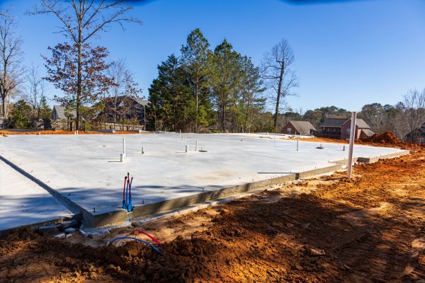Concrete Slab Construction in Reston