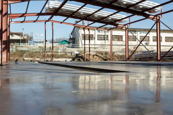 Building Slab Installation in Reston