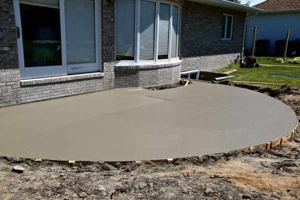 Deck Concrete Construction in Reston