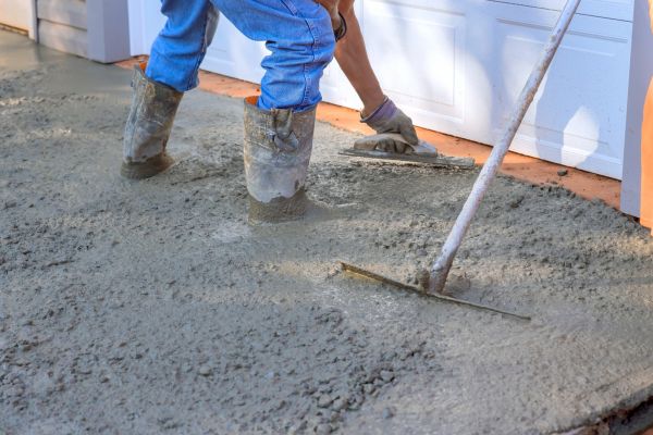 Driveway Slab Construction in Reston