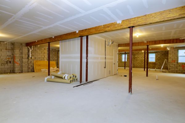 Basement Slab Installation in Reston