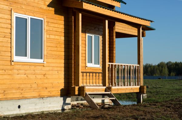 Cabin Footing Construction in Reston