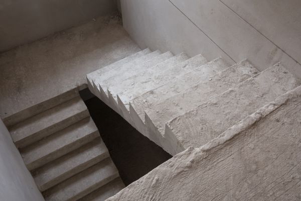 Cement Staircase Construction in Reston
