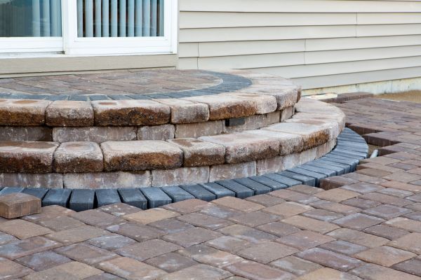 Patio Step Installation in Reston