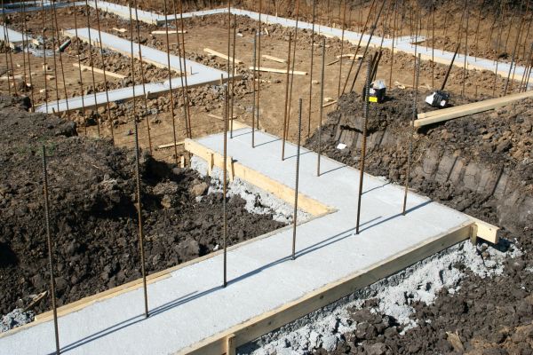 Footing Construction in Reston