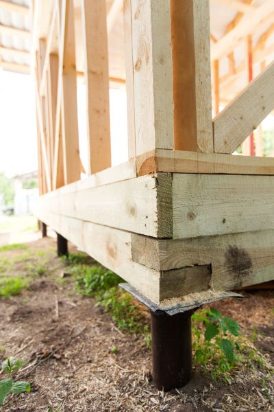 Barn Footing Construction in Reston