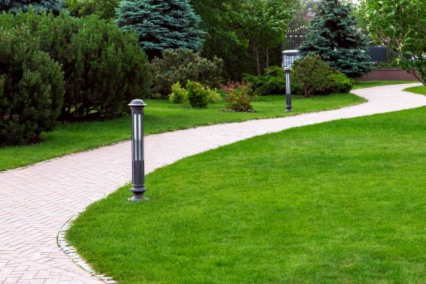 Backyard Sidewalk Installation in Reston