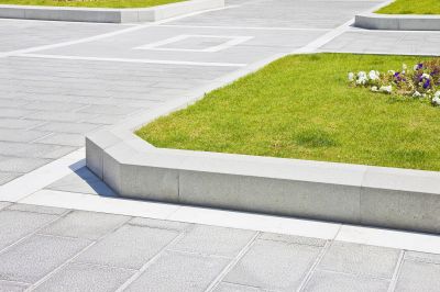Concrete Edging Installation detail