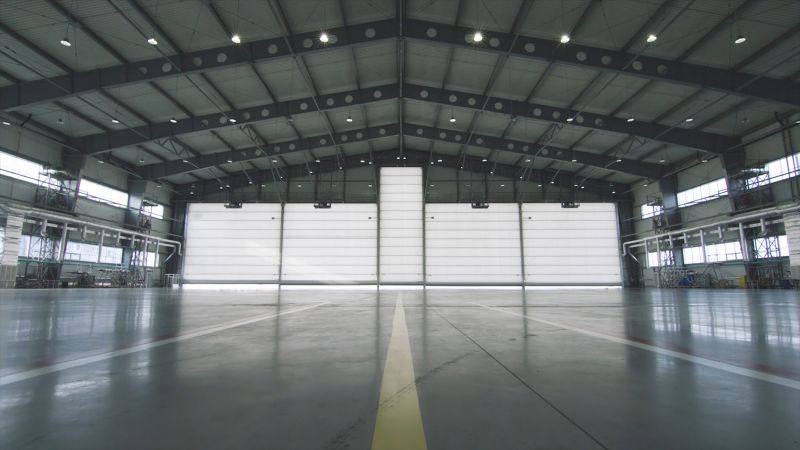 Garage Floor Installation detail